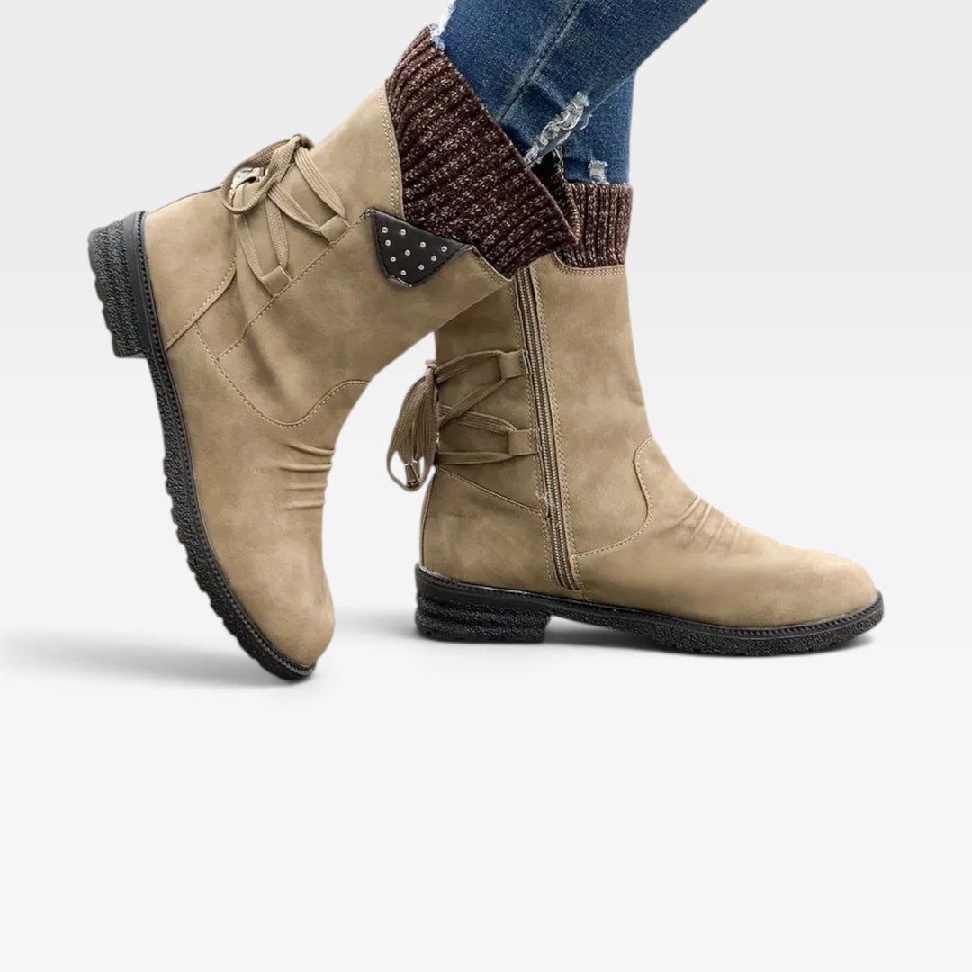 Sylvie | Sturdy Fleece-Lined Winter Boots Women