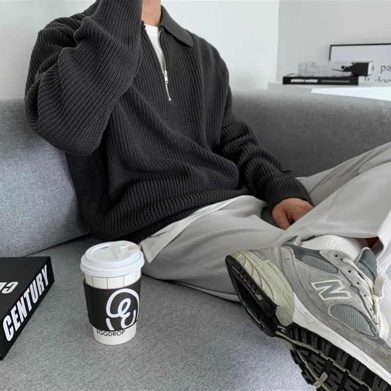 Otto | Classic Zip Jumper with Relaxed Fit for Men