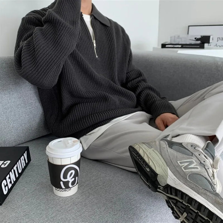 Otto | Classic Zip Jumper with Relaxed Fit for Men