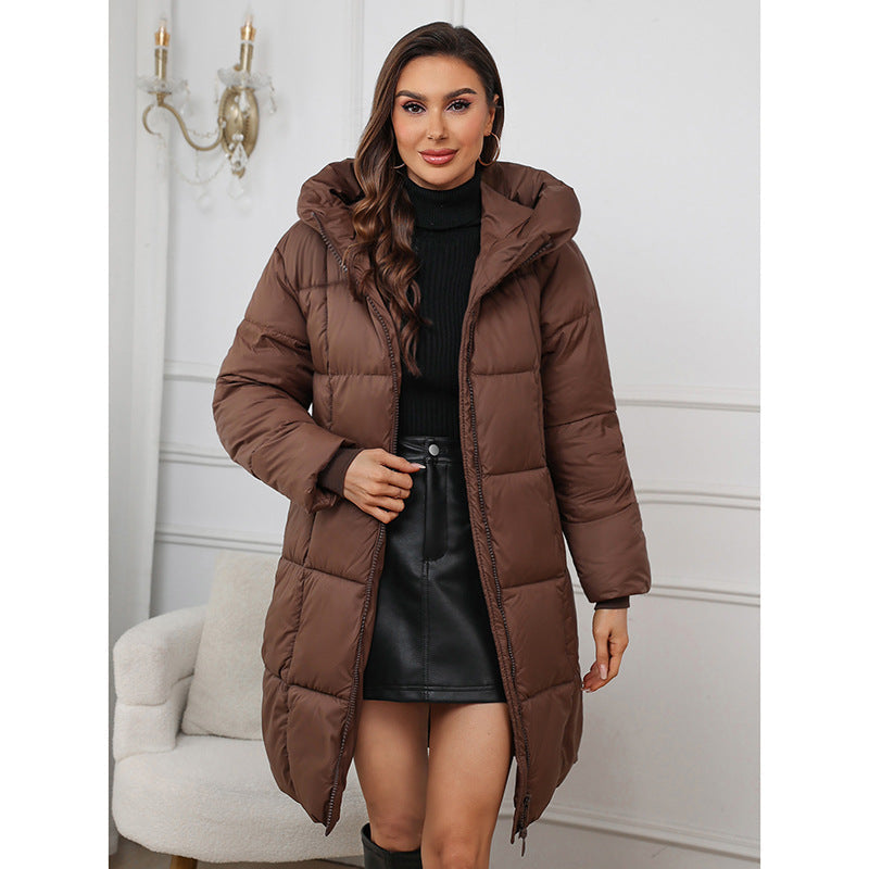 Clemence | Warm Hooded Puffer Winter Coat