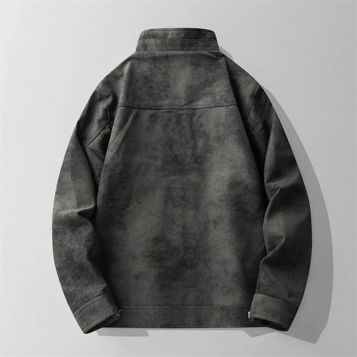 Corbin | Sharp Slim-Fit Leather Jacket for Men