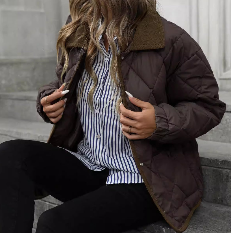Edith | Warm Quilted Puffer Coat