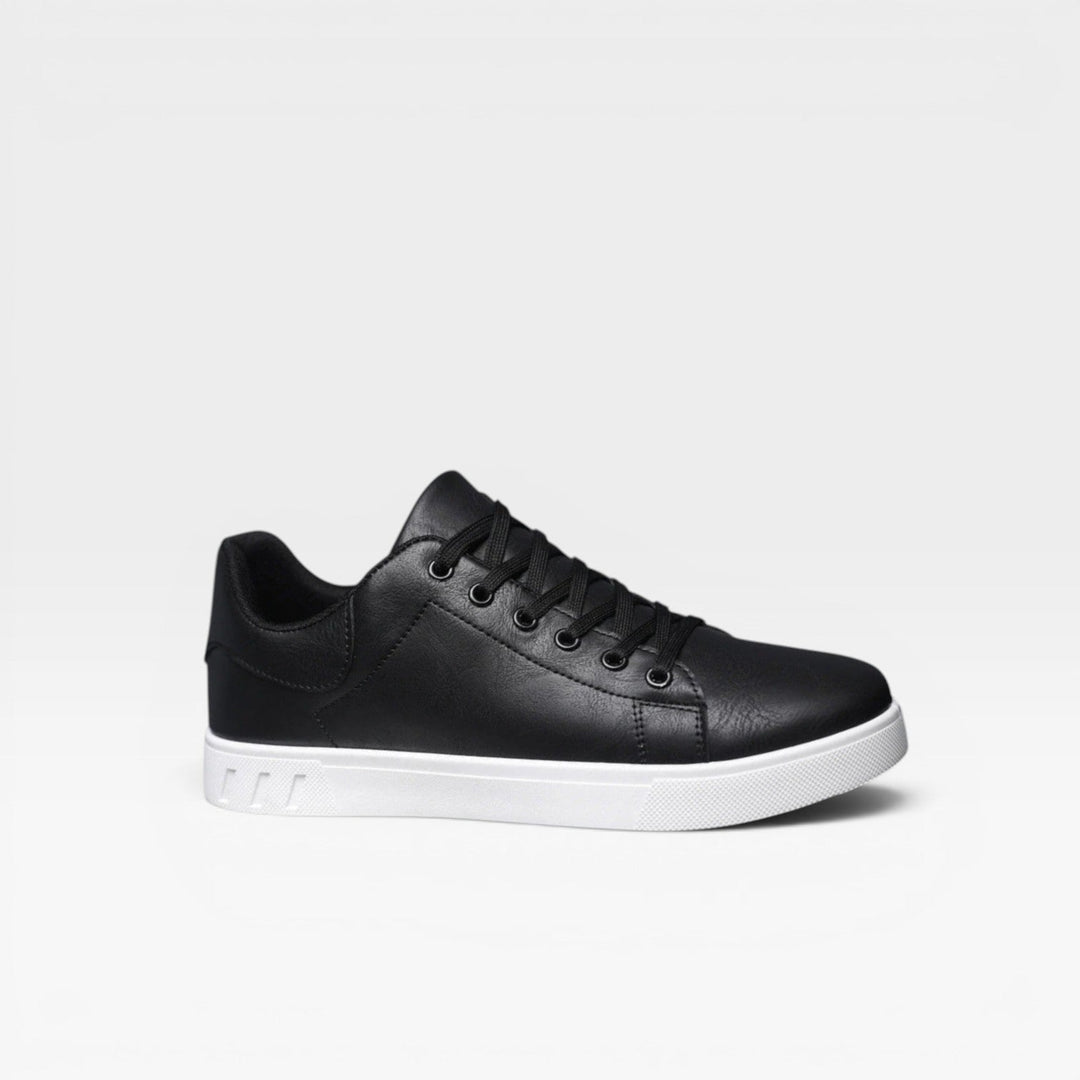 Denholm | Clean Minimalist Low-Top Lace-Up Trainers