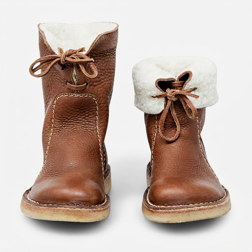 Edith | Supportive Leather Winter Boots for Women
