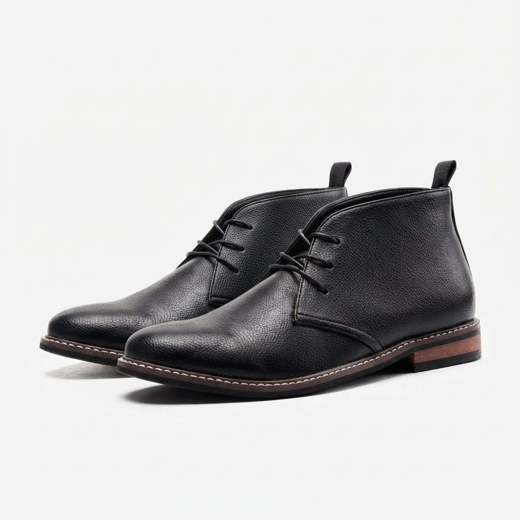 Farrell | Classic Leather Chukka Boots for Men