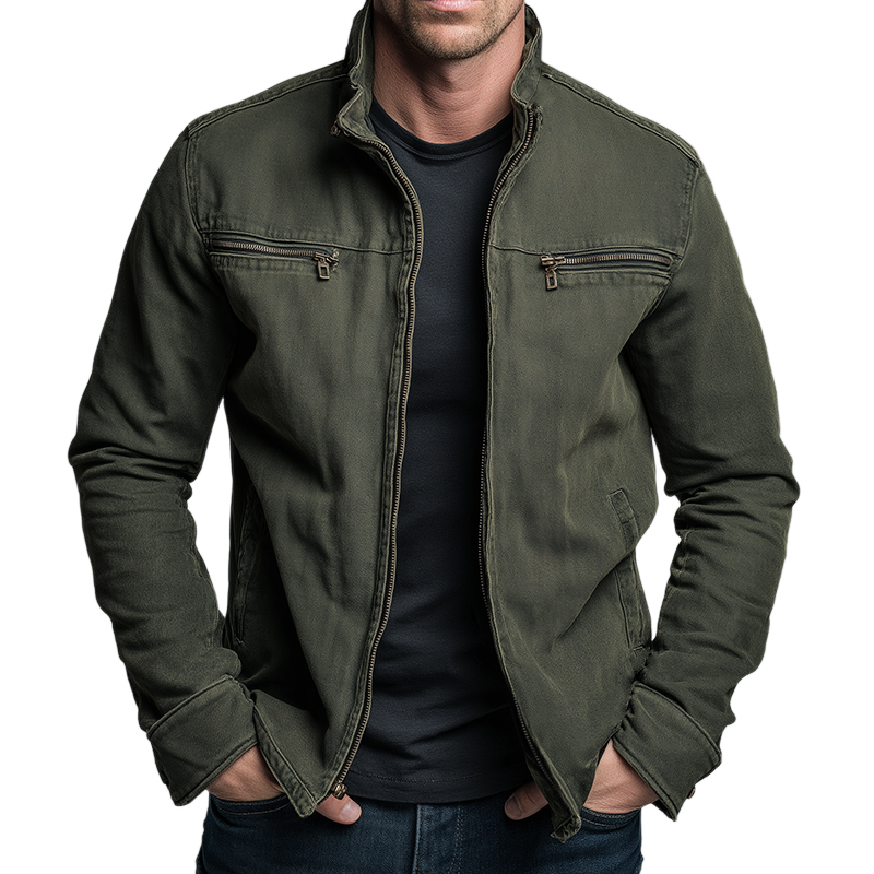 Octavian | Casual Cotton Jacket for Men