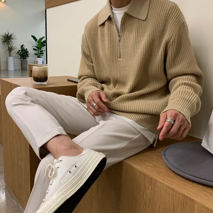 Otto | Classic Zip Jumper with Relaxed Fit for Men