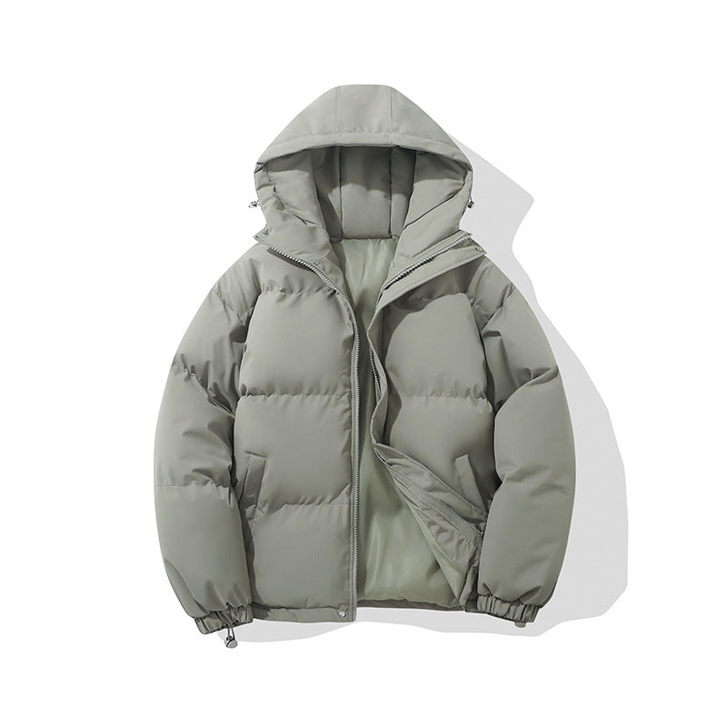 Thomas | Sleek Zip Hooded Puffer Jacket