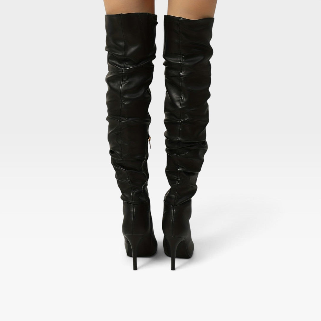 Petronella | Bold Stiletto Over The Knee Boots Women