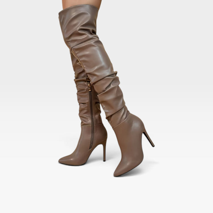 Petronella | Bold Stiletto Over The Knee Boots Women