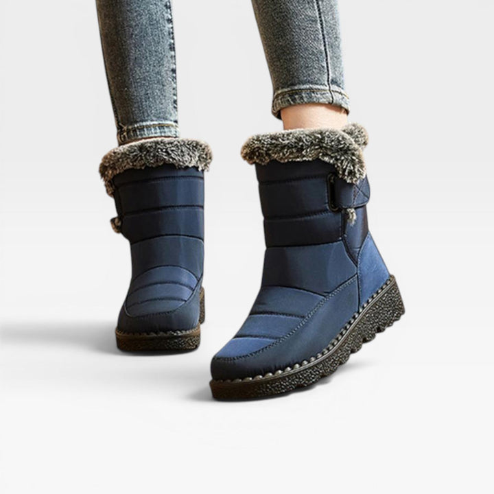 Sabrina | Warm Waterproof Quilted Wide Fit Boots