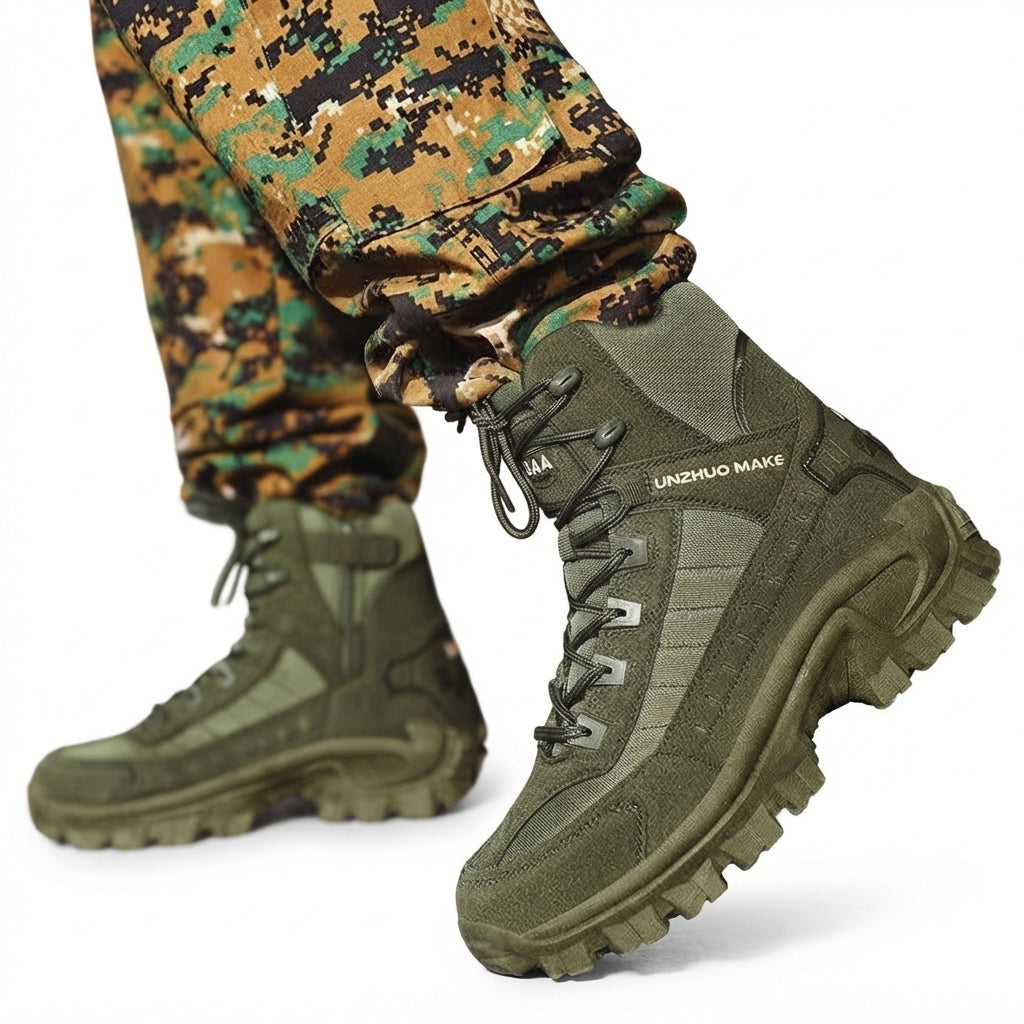 Leon | Durable Waterproof Suede Work Boots for Men