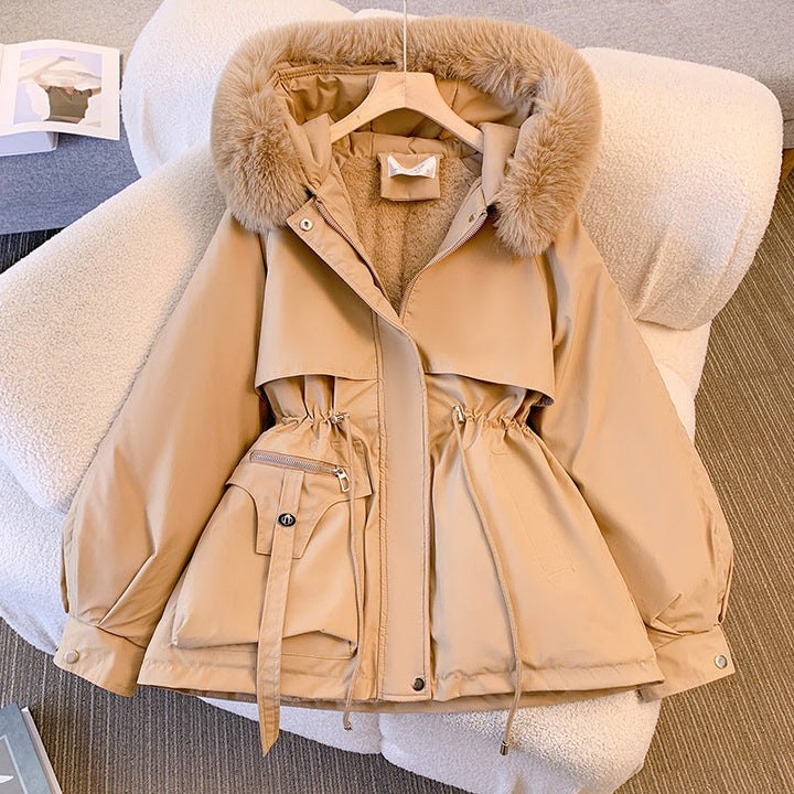 Georgina | Cozy Faux Fur Hood Parka Coat For Women