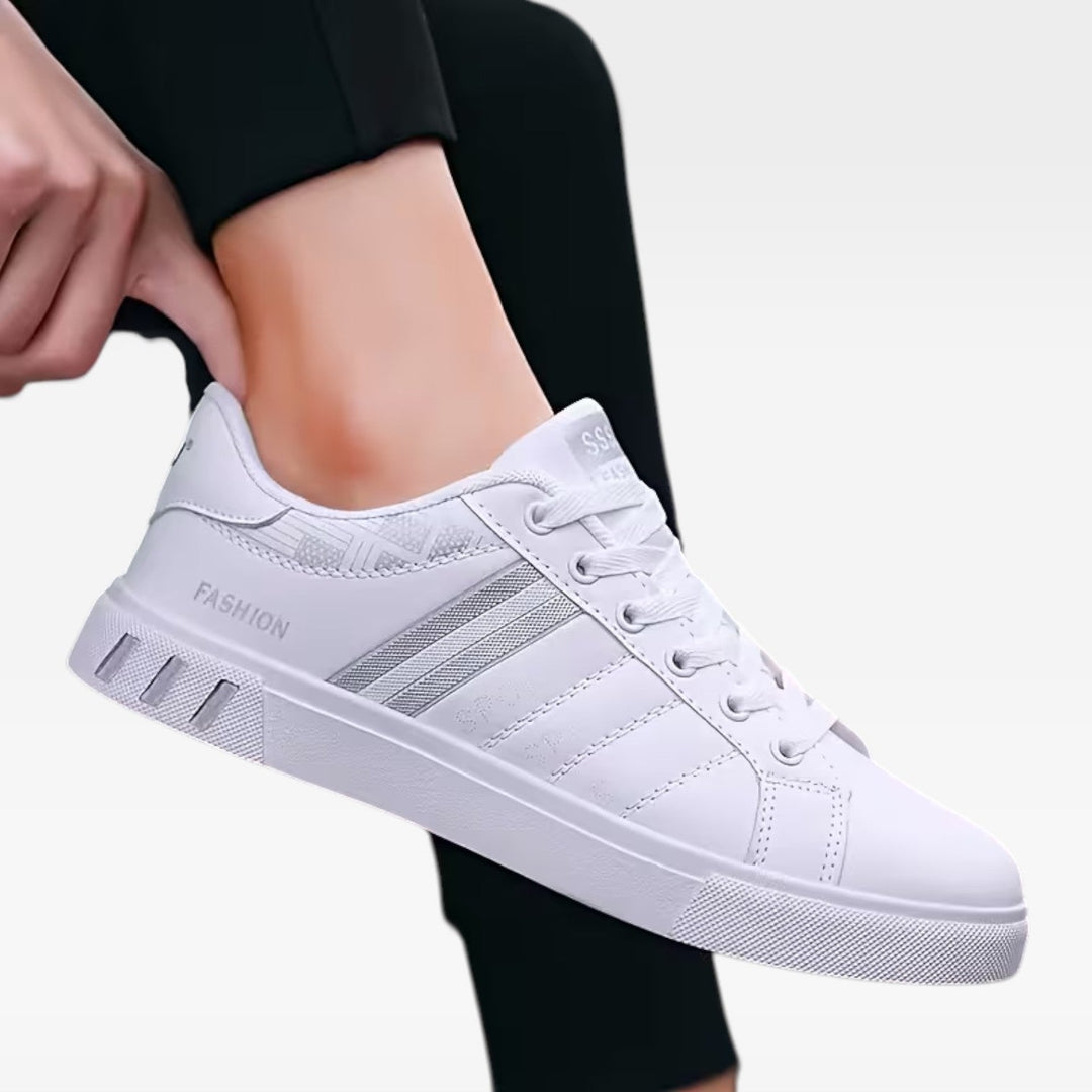 Duffy | Crisp Low-Top Lace-Up Trainers Men
