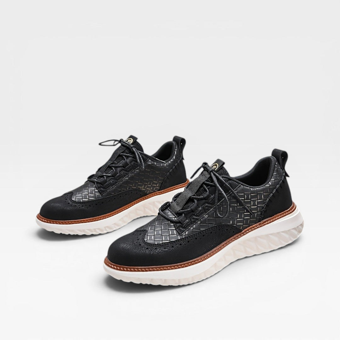 Charlton | Modern Wingtip Brogue Trainers for Men