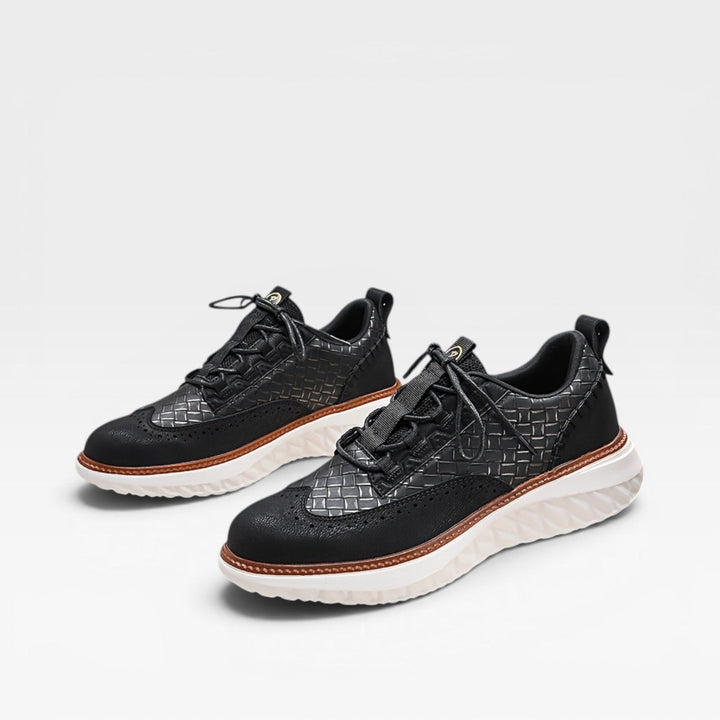 Charlton | Modern Wingtip Brogue Trainers for Men