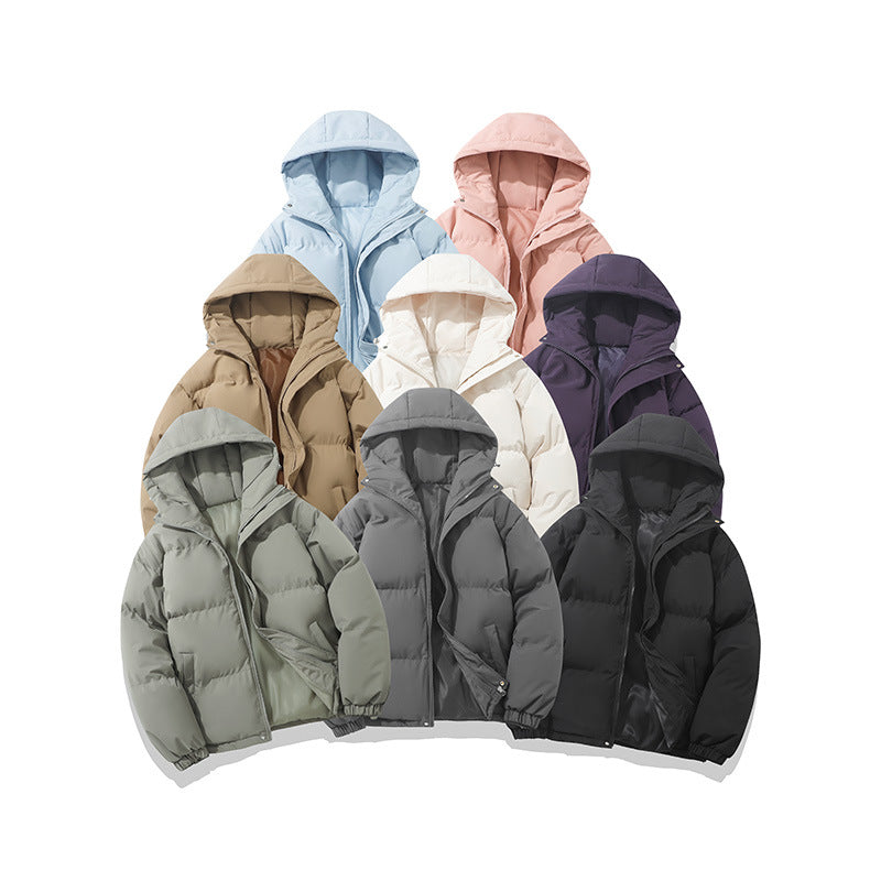 Thomas | Sleek Zip Hooded Puffer Jacket