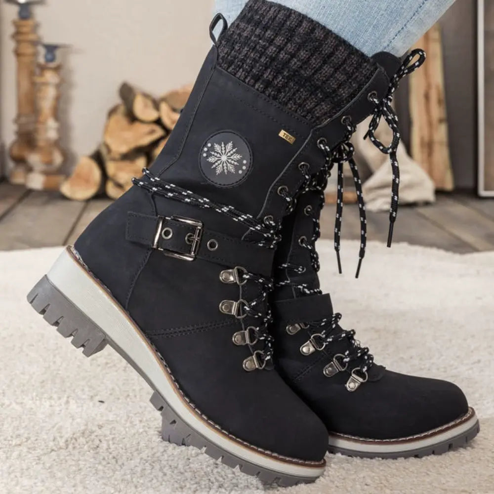 Florentina | Rugged Snow Waterproof Winter Boots