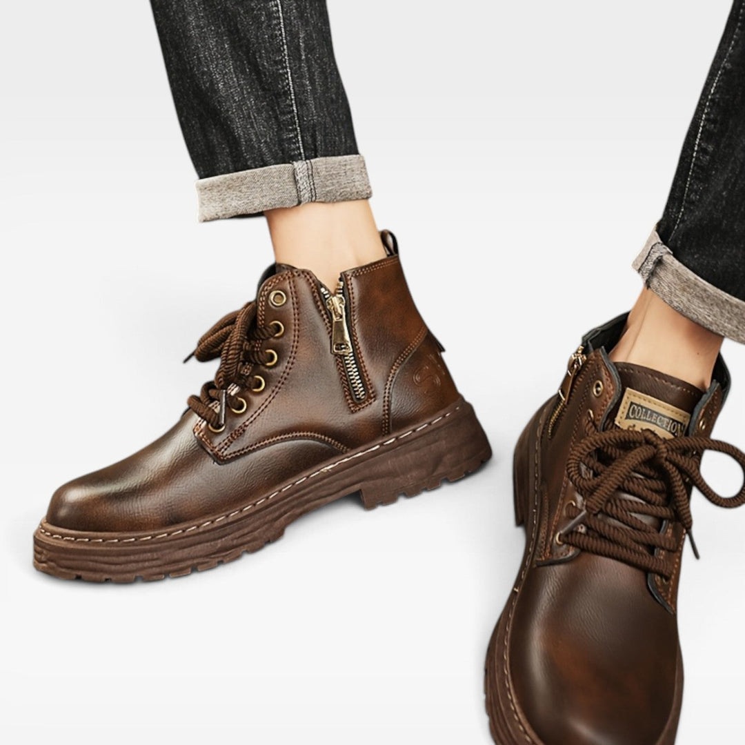Bailey | Tough Combat Style Mens Boots