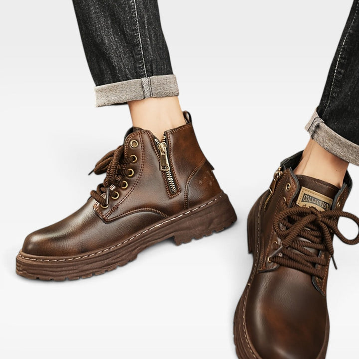 Bailey | Tough Combat Style Mens Boots