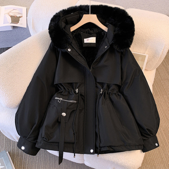 Georgina | Cozy Faux Fur Hood Parka Coat For Women