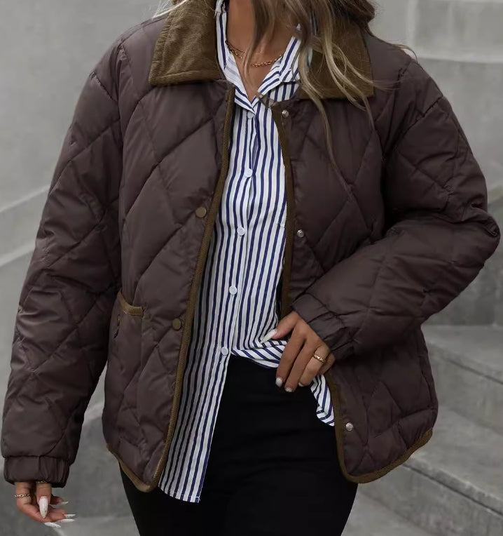 Edith | Warm Quilted Puffer Coat