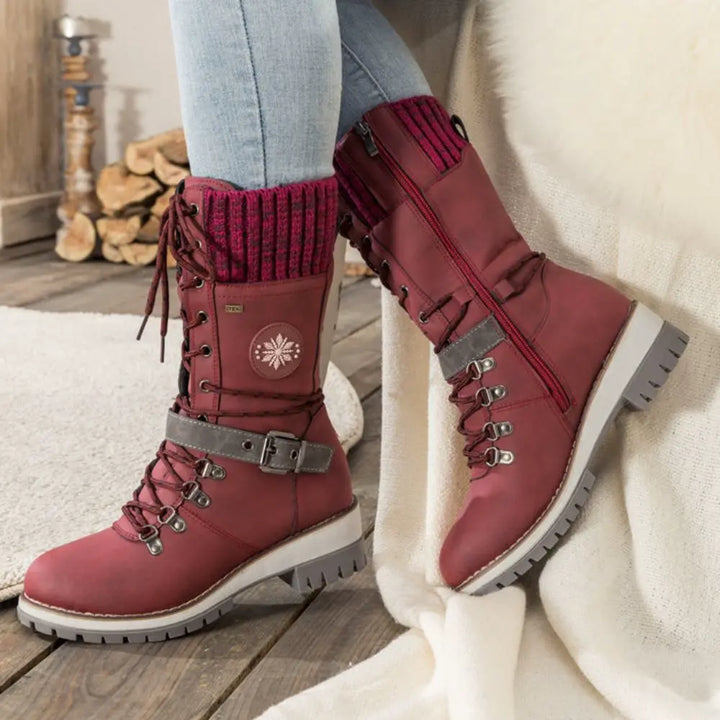Florentina | Rugged Snow Waterproof Winter Boots