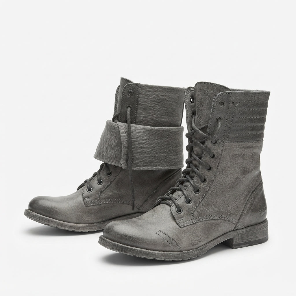 Harper | Durable Lace-Up Combat Boots for Women