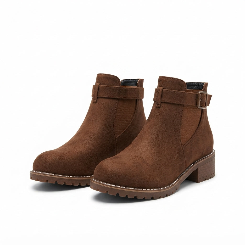 Edith | Classic Heeled Chelsea Ankle Boots for Women