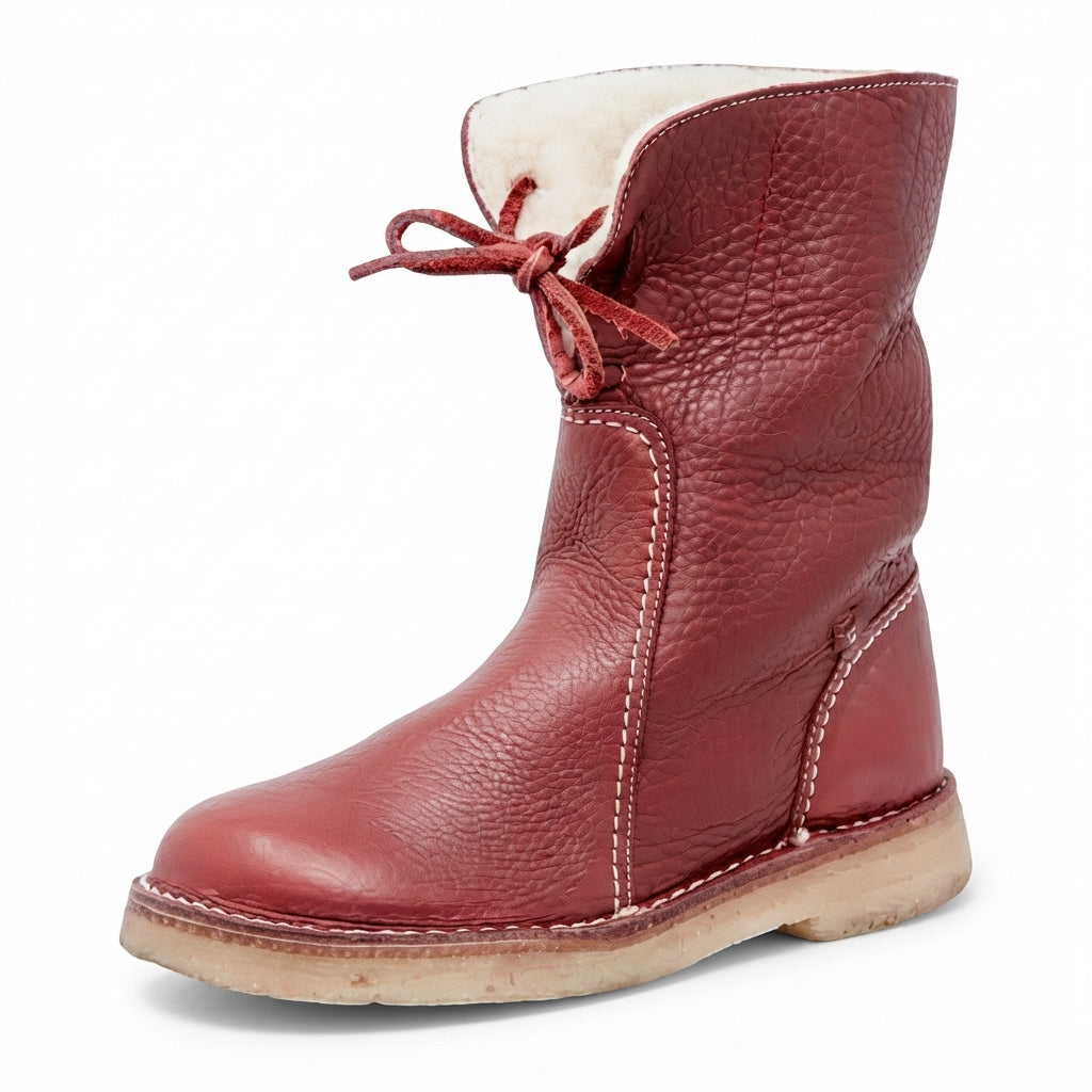 Edith | Supportive Leather Winter Boots for Women