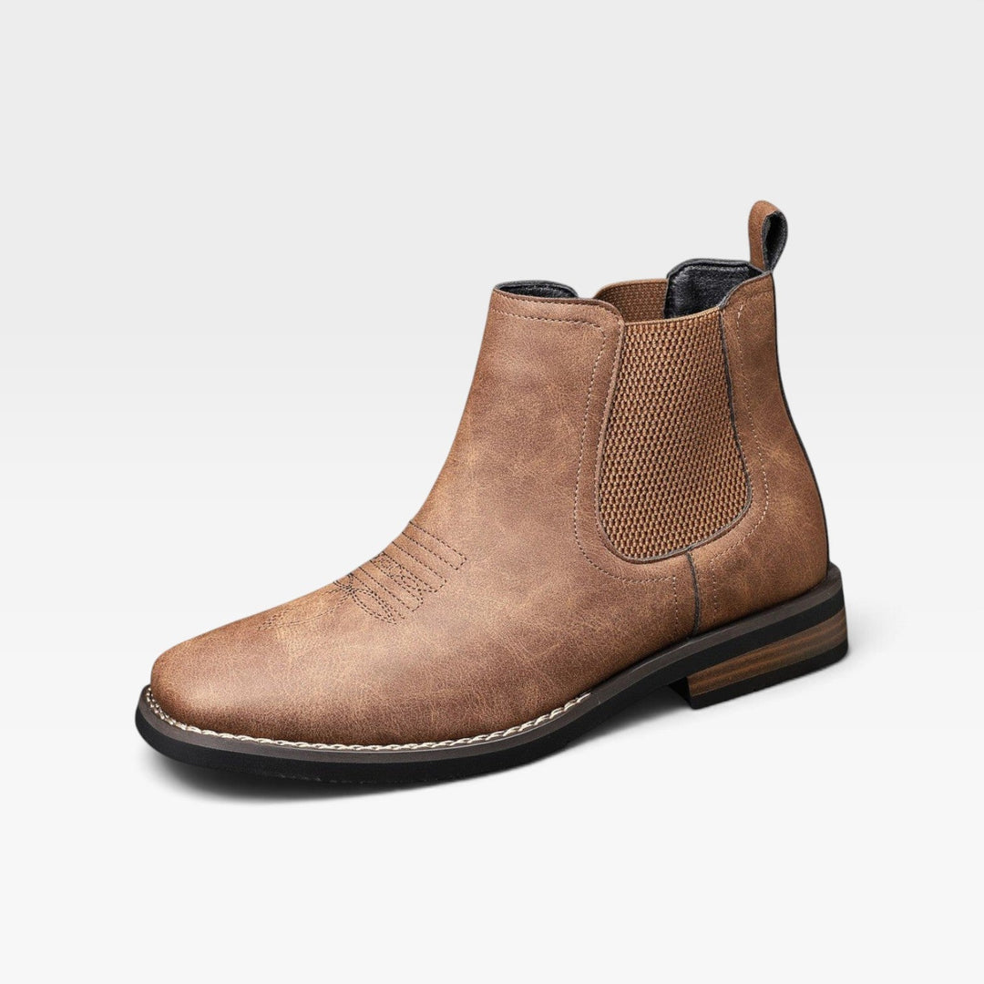 Leland | Classic Leather Chelsea Boots Men
