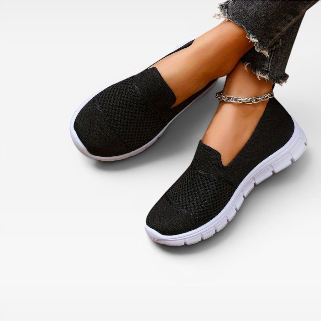 Hazel | Comfortable Knit Slip-On Trainers for Women