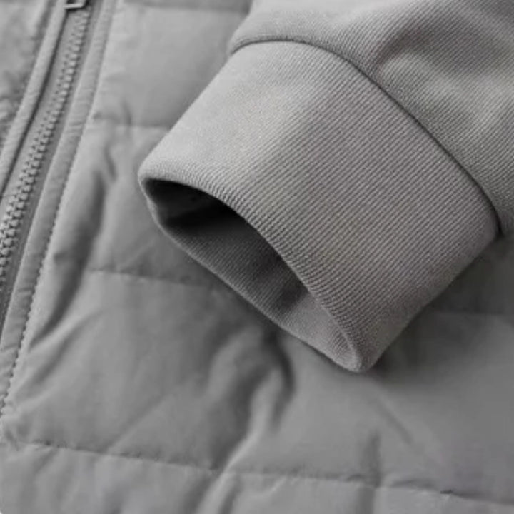 Conan | Warm Hooded Quilted Puffer Jacket for Men