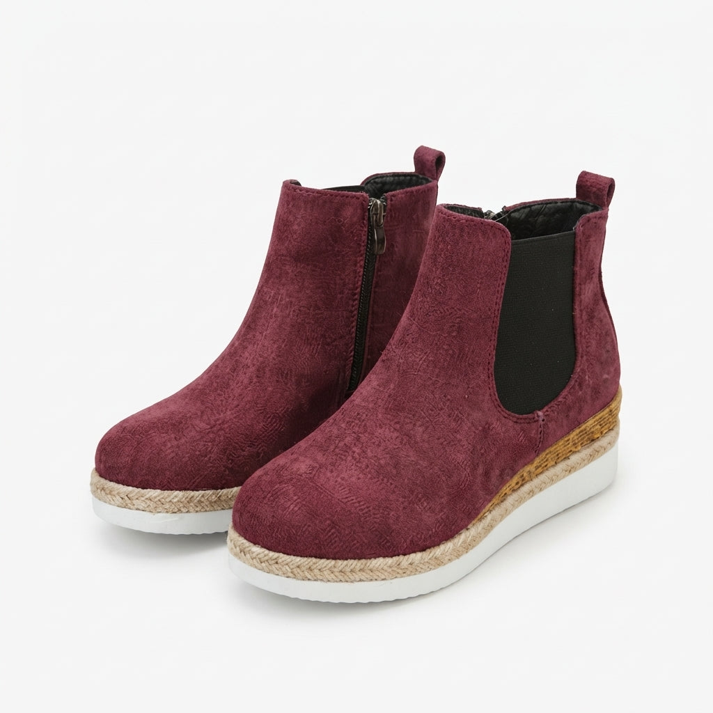 Florentina | Effortless Platform Chelsea Ankle Boots for Women