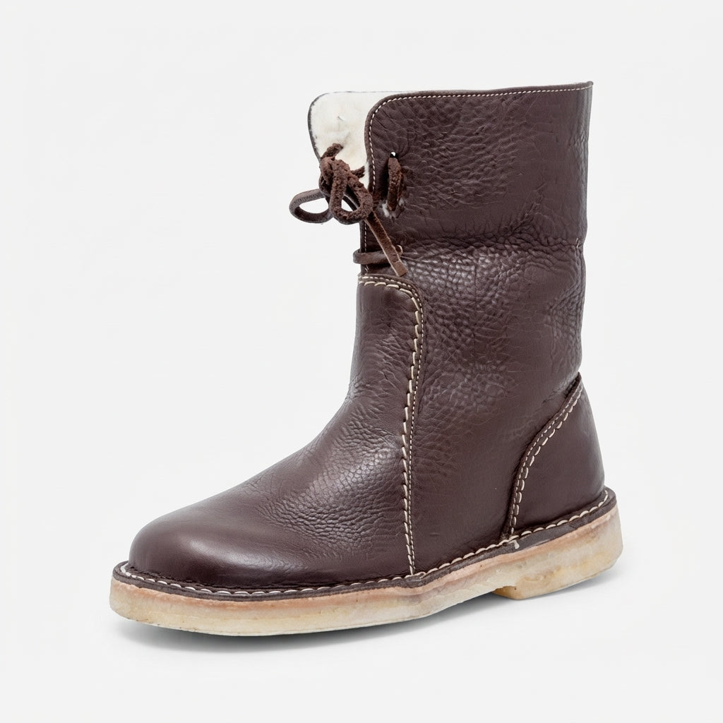 Edith | Supportive Leather Winter Boots for Women