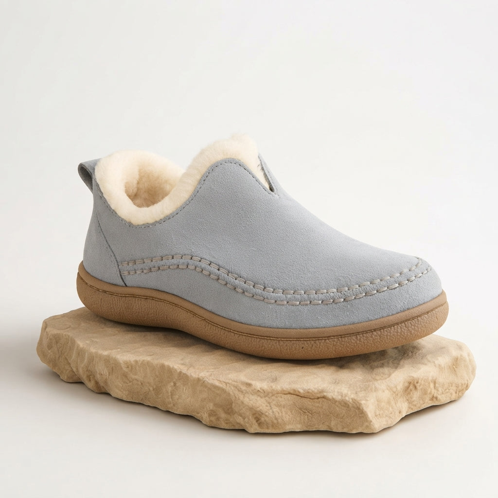 Edith | Cozy Fleece-Lined Slipper Ankle Boots for Women