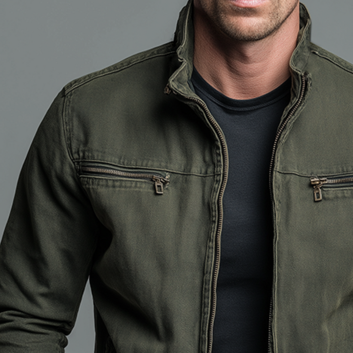 Octavian | Casual Cotton Jacket for Men