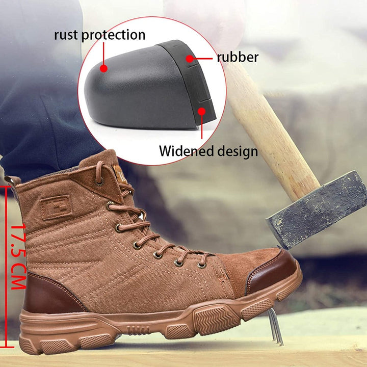 Yorick | Tough Steel Toe Work Boots for Men