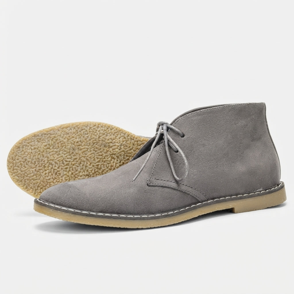 Keaton | Classic Lace-Up Chukka Ankle Boots for Men