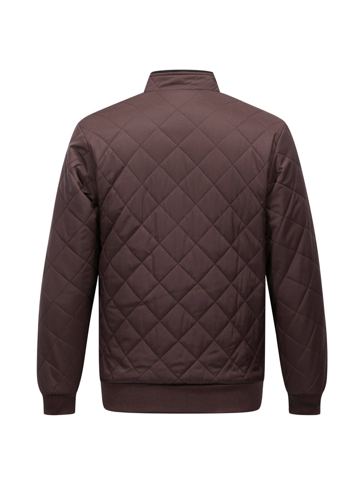 Michael | Relaxed Quilted Stand-Collar Jacket for Men