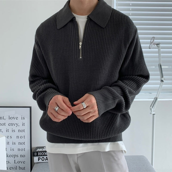 Otto | Classic Zip Jumper with Relaxed Fit for Men