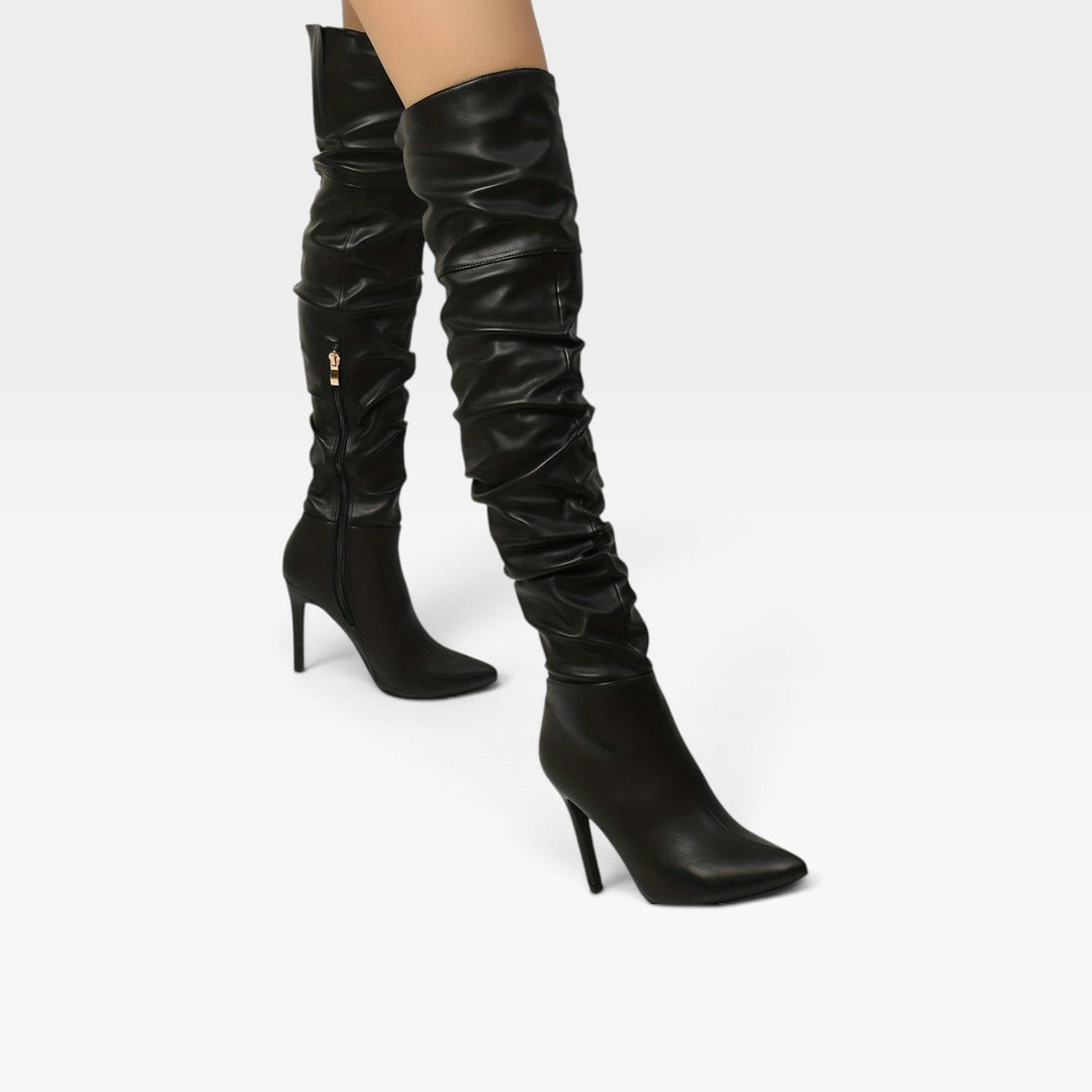 Petronella | Bold Stiletto Over The Knee Boots Women