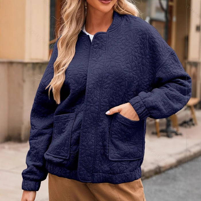 Poppy | Relaxed Quilted Zip Jacket Winter Coat