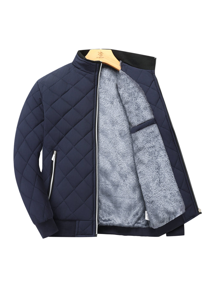 Michael | Relaxed Quilted Stand-Collar Jacket for Men