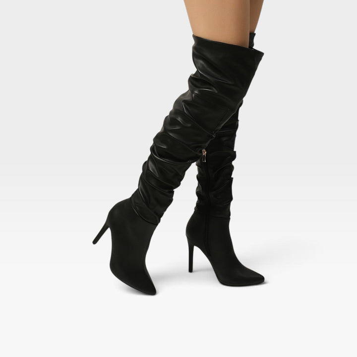 Petronella | Bold Stiletto Over The Knee Boots Women