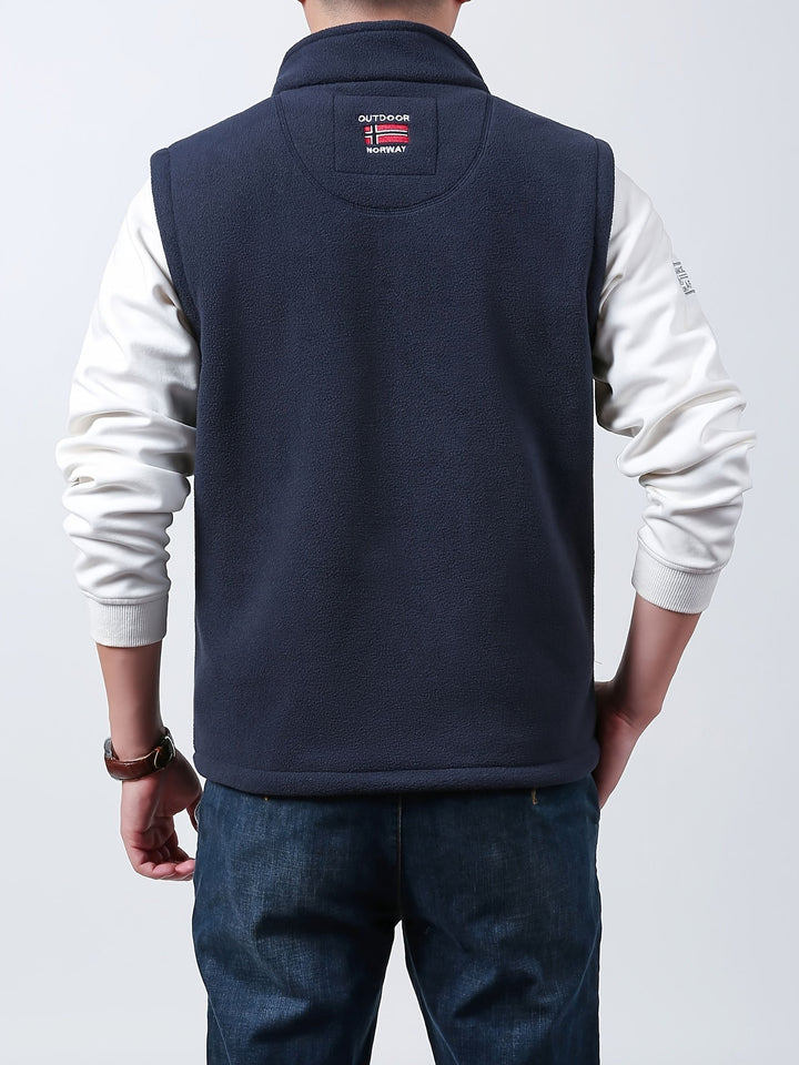 Pascal | Warm Fleece Gilet Bodywarmer Full-Zip