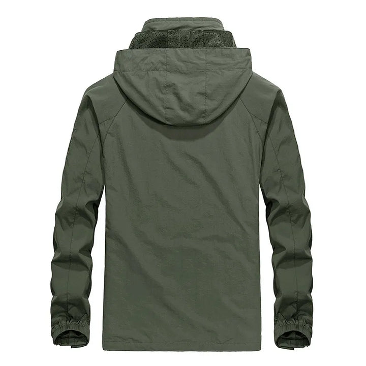 Lennox | Waterproof Outdoor Jacket with Detachable Hood for Men