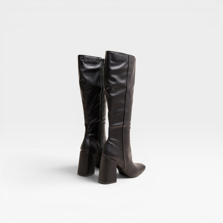 Yolanda | Chic Knee High Block Heel Boots