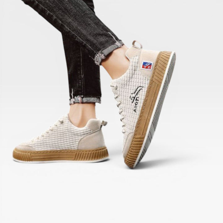 Devlin | Casual Canvas Suede Skate Trainers