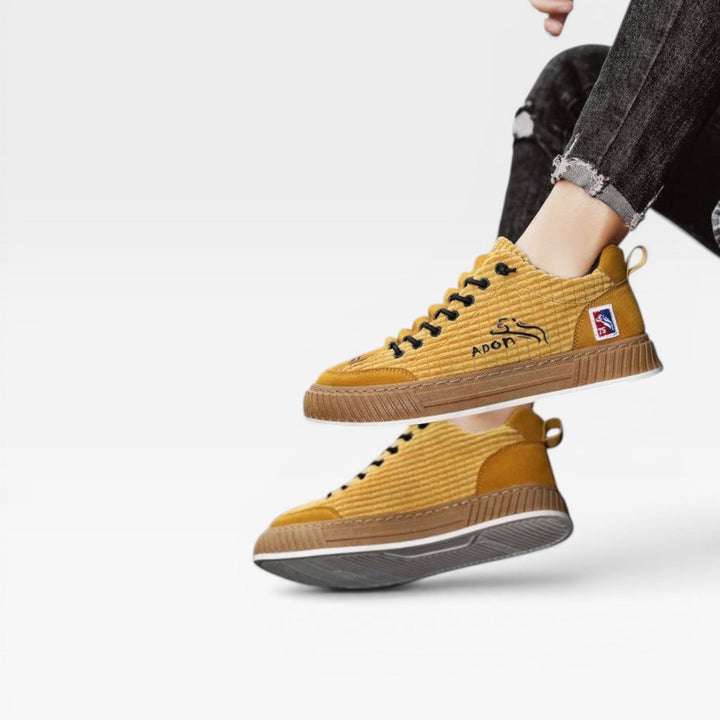 Devlin | Casual Canvas Suede Skate Trainers